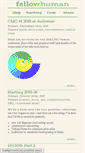 Mobile Screenshot of fellowhuman.com